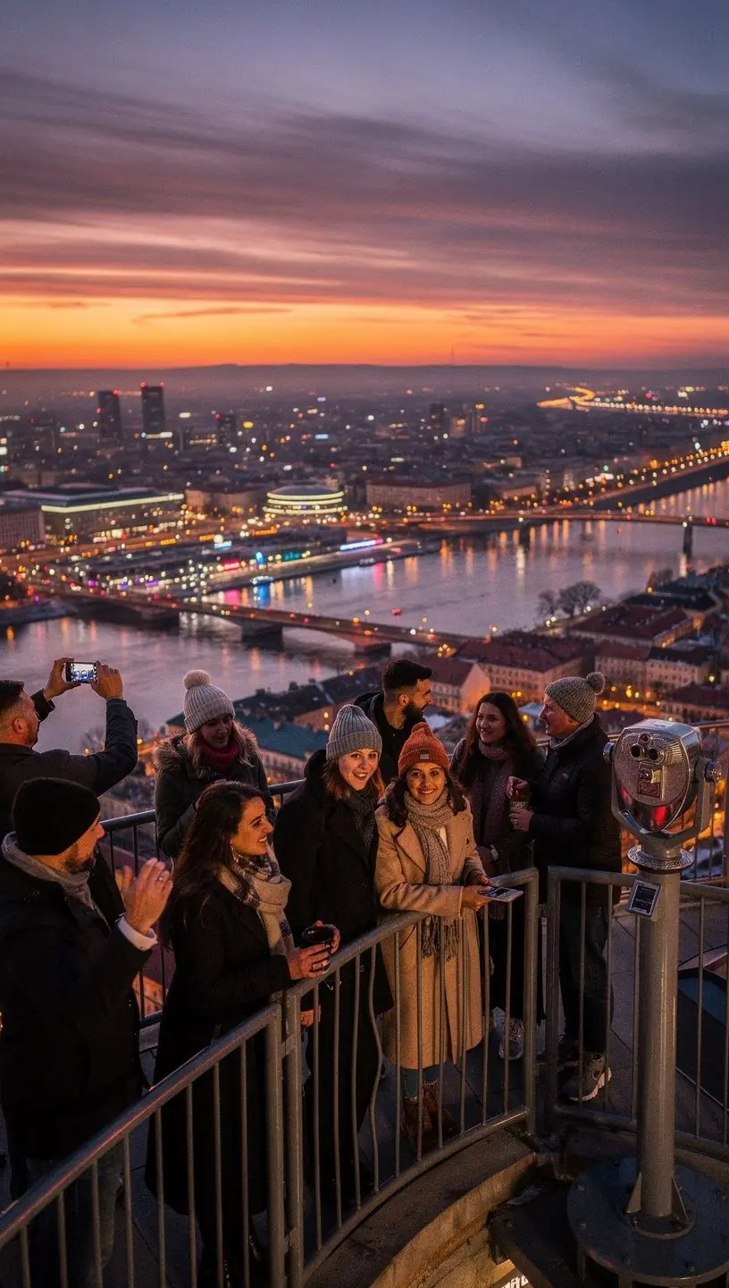 A bustling market scene in Bratislava, featuring local vendors and colorful stalls filled with handmade crafts.